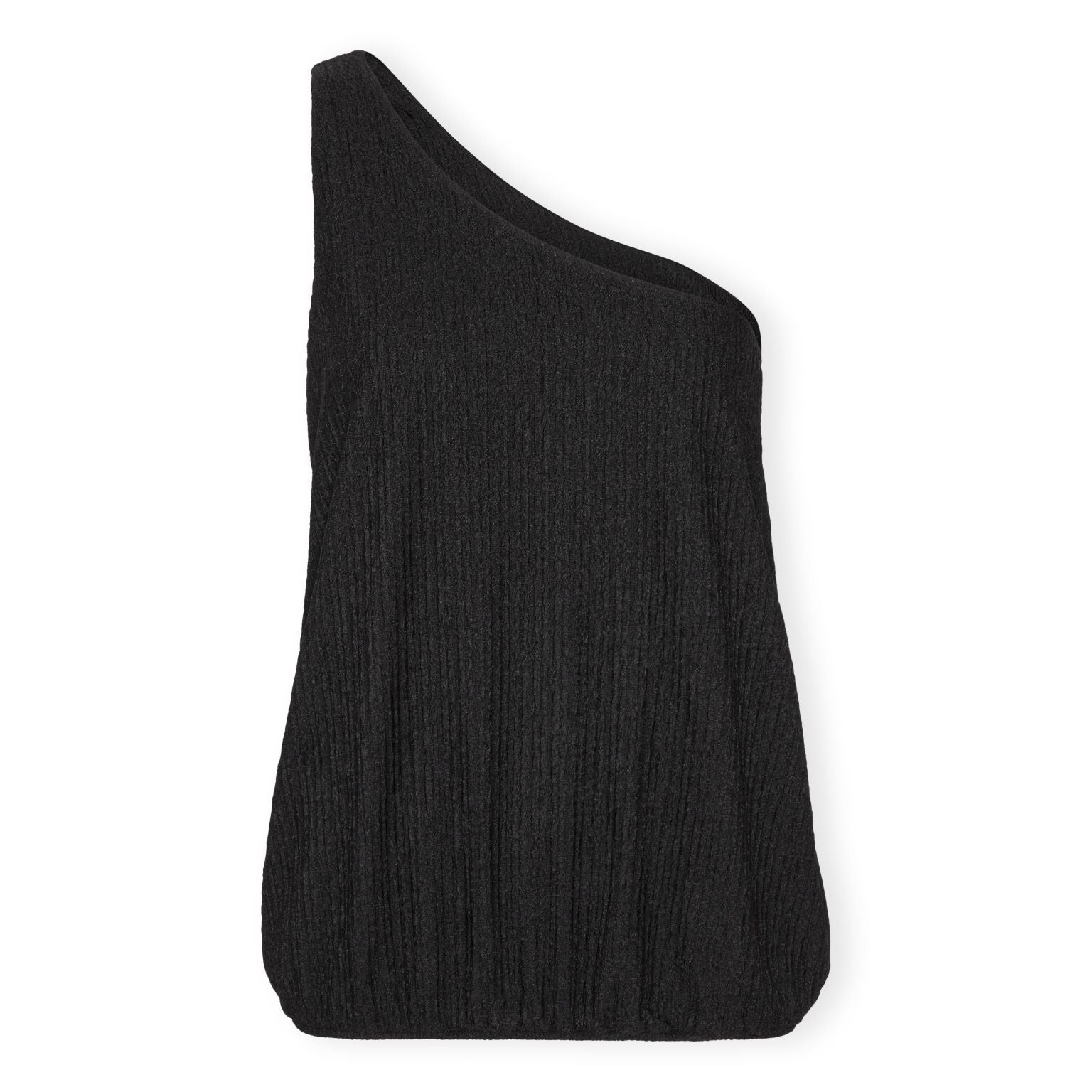 Sort crepe top produkt billede
