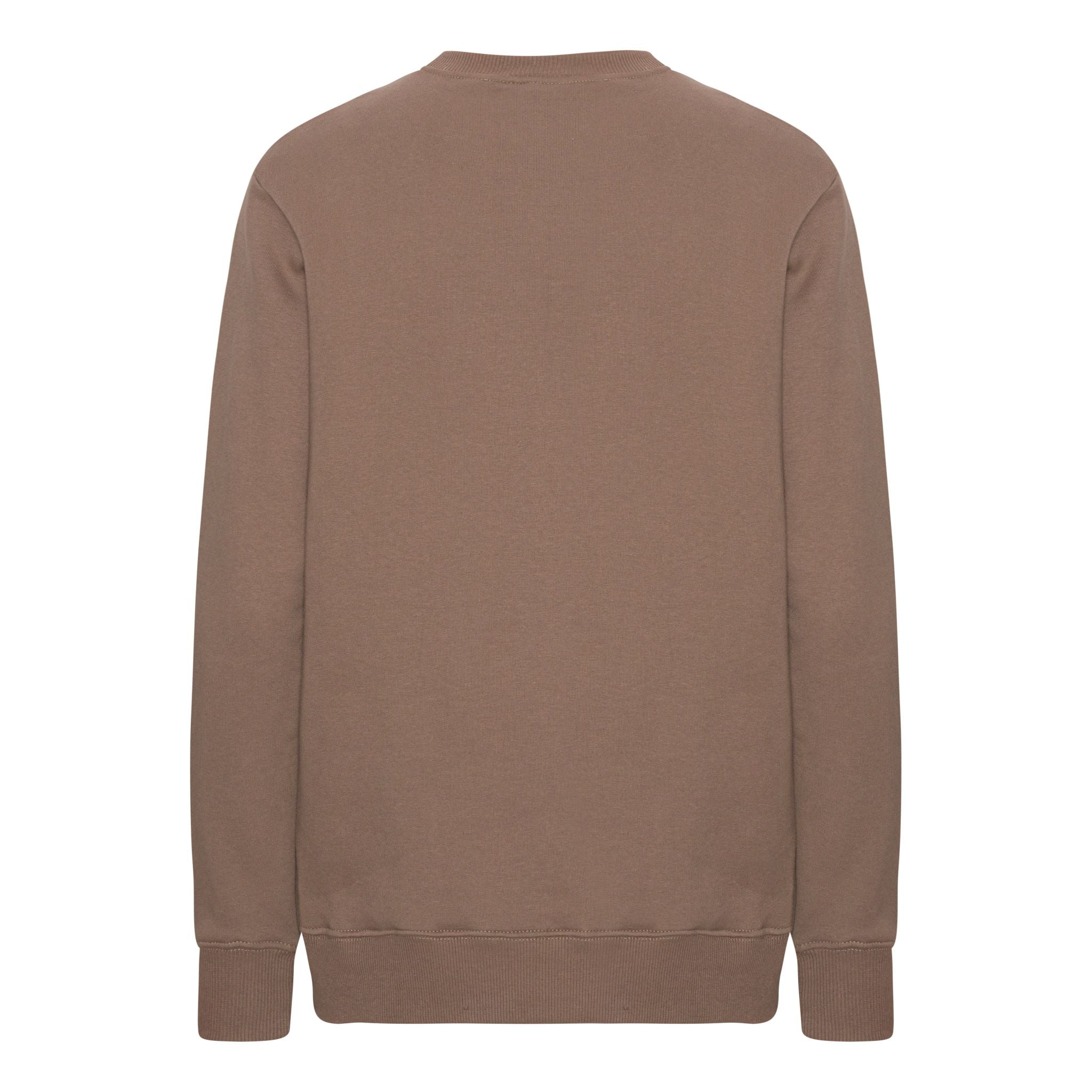 Brun sweatshirt bagside