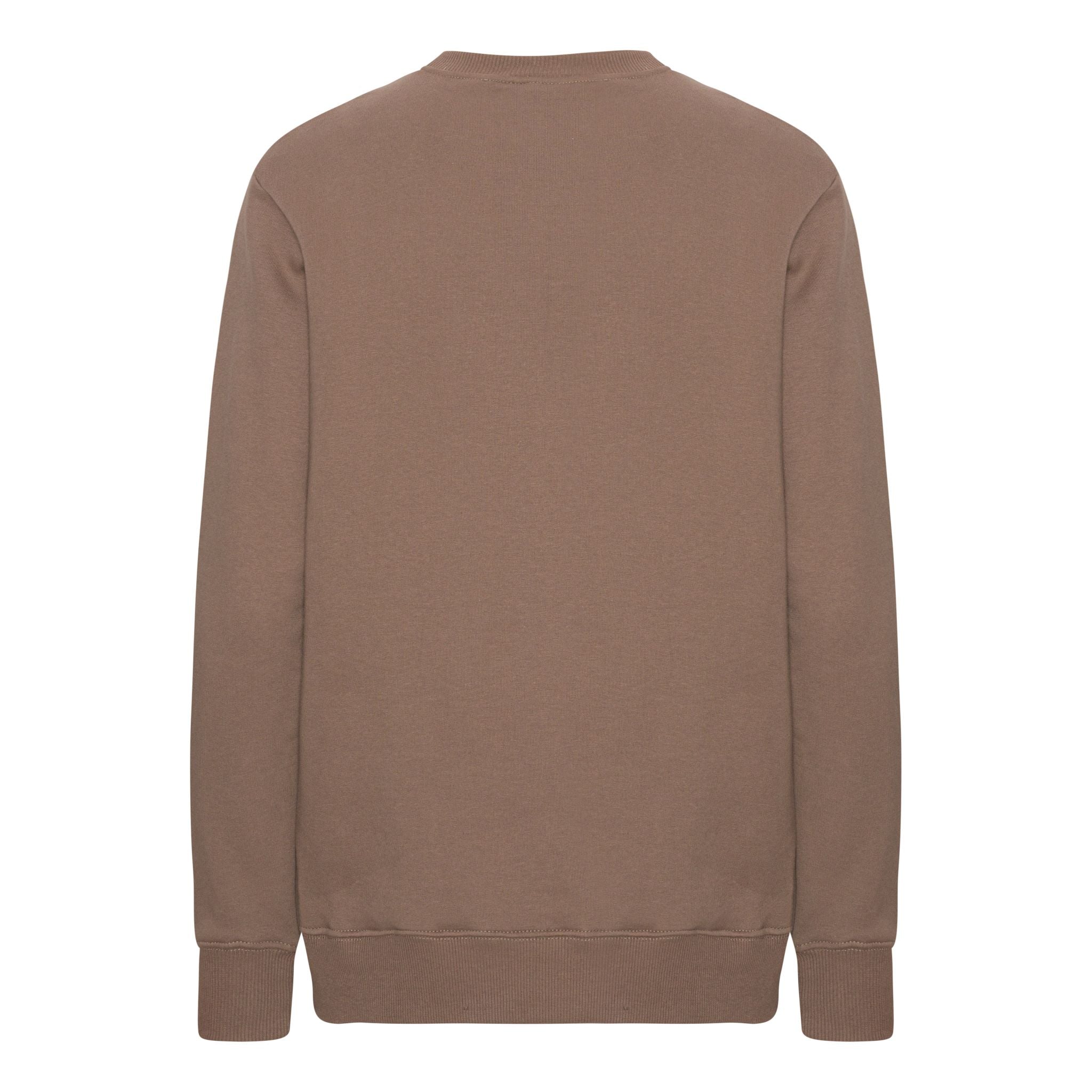 Brun sweatshirt bagside