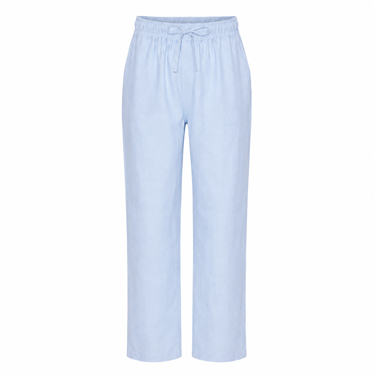 Light blue linen pants