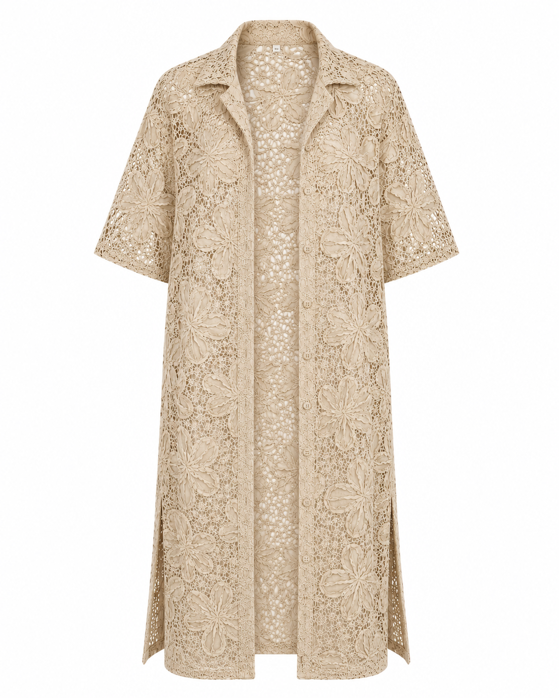 Sandy Floral Lace Cover-Up