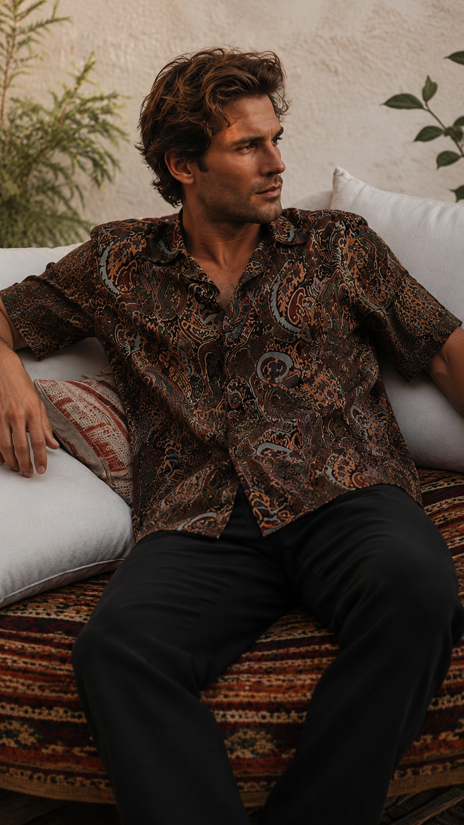 Paisley Camp Shirt