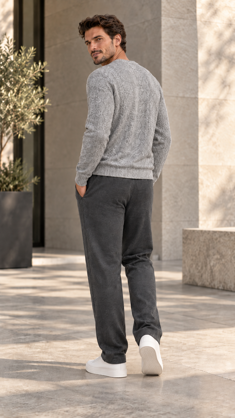 Easy Pants - Dark Grey