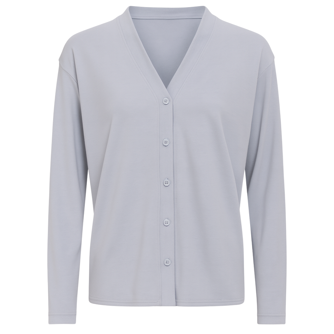 Blue knitted Cardigan