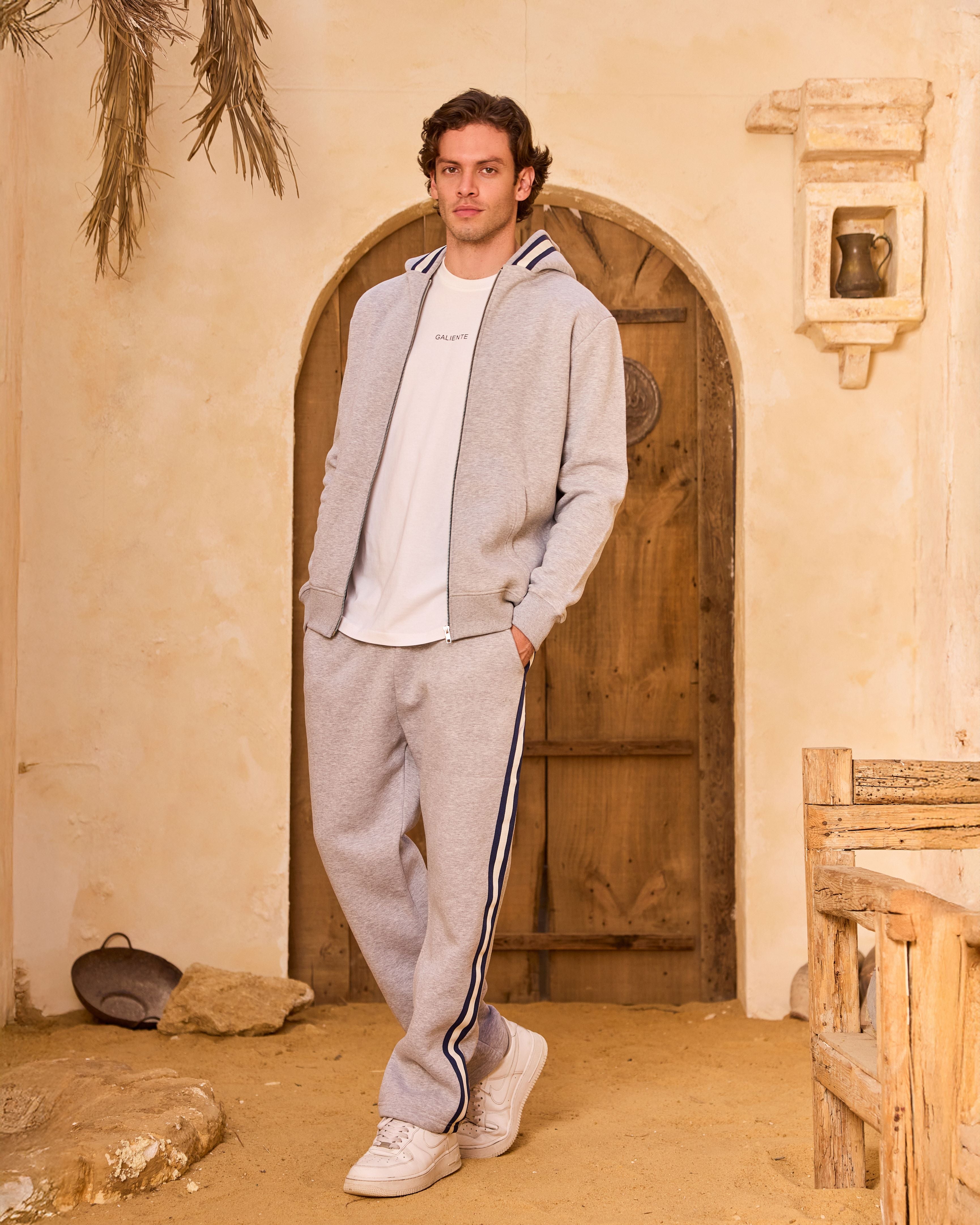 light gray melange Sweatpants