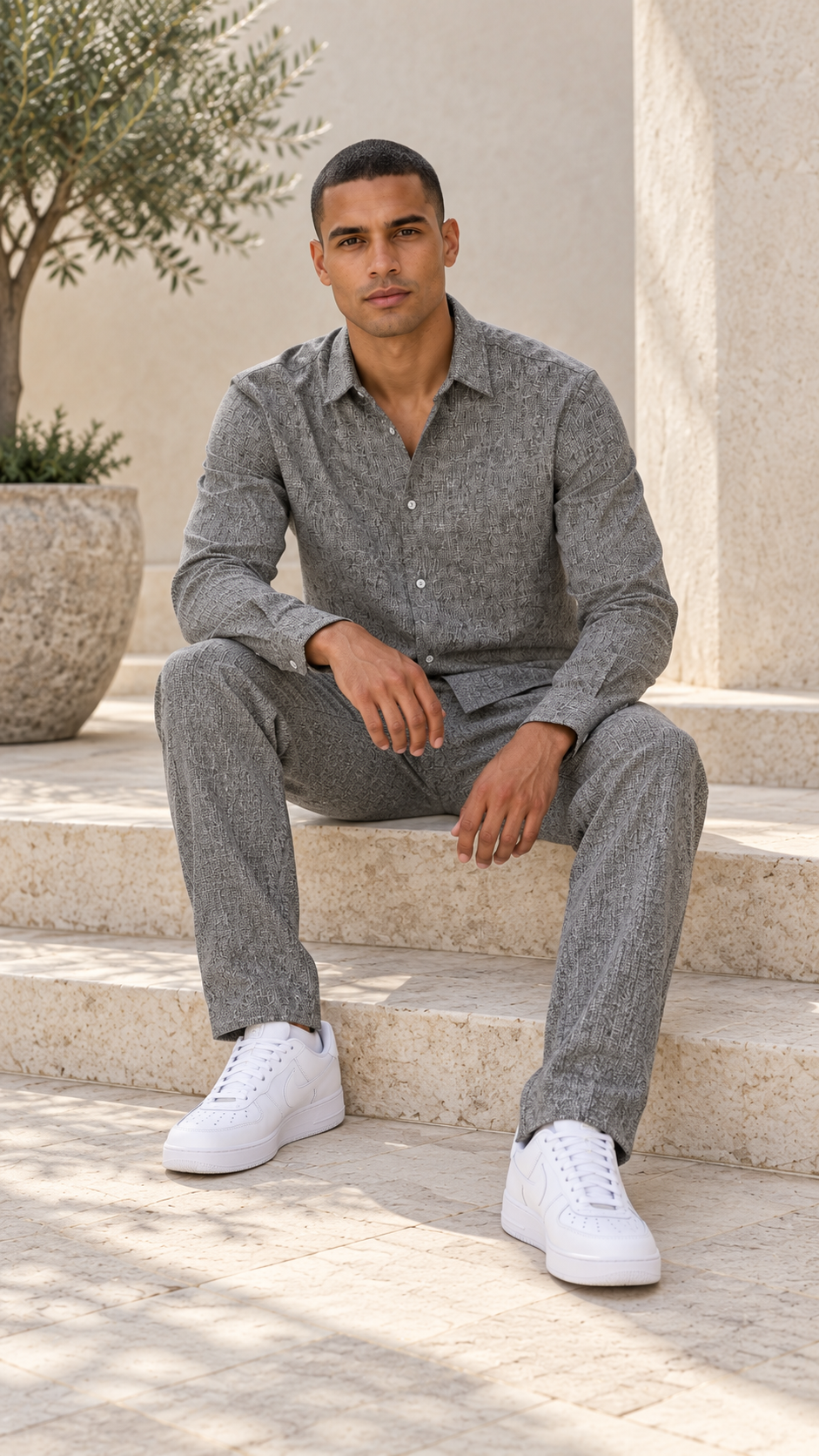 Grey Pants