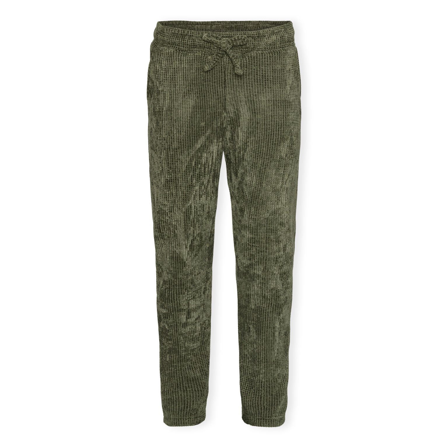 Green Velour Sweatpants