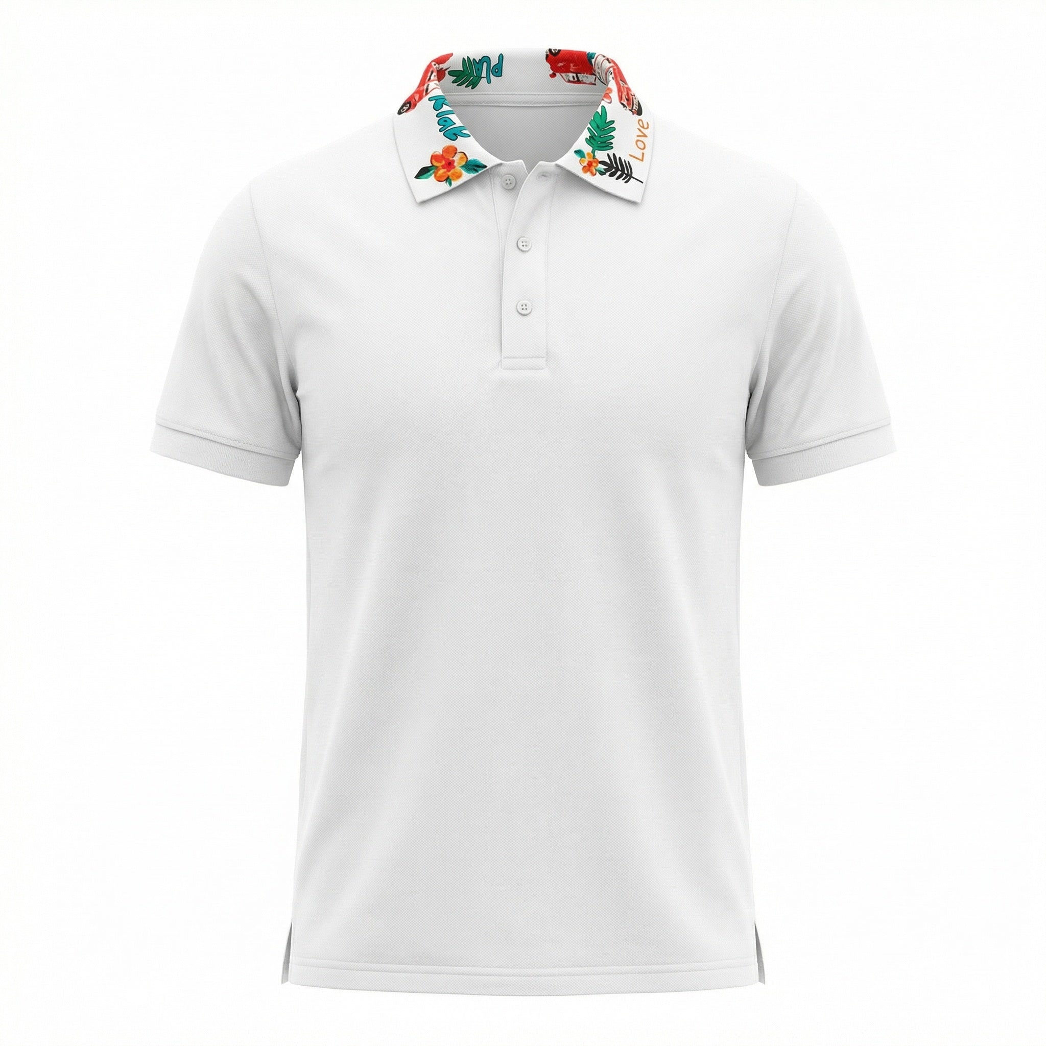 White polo pique