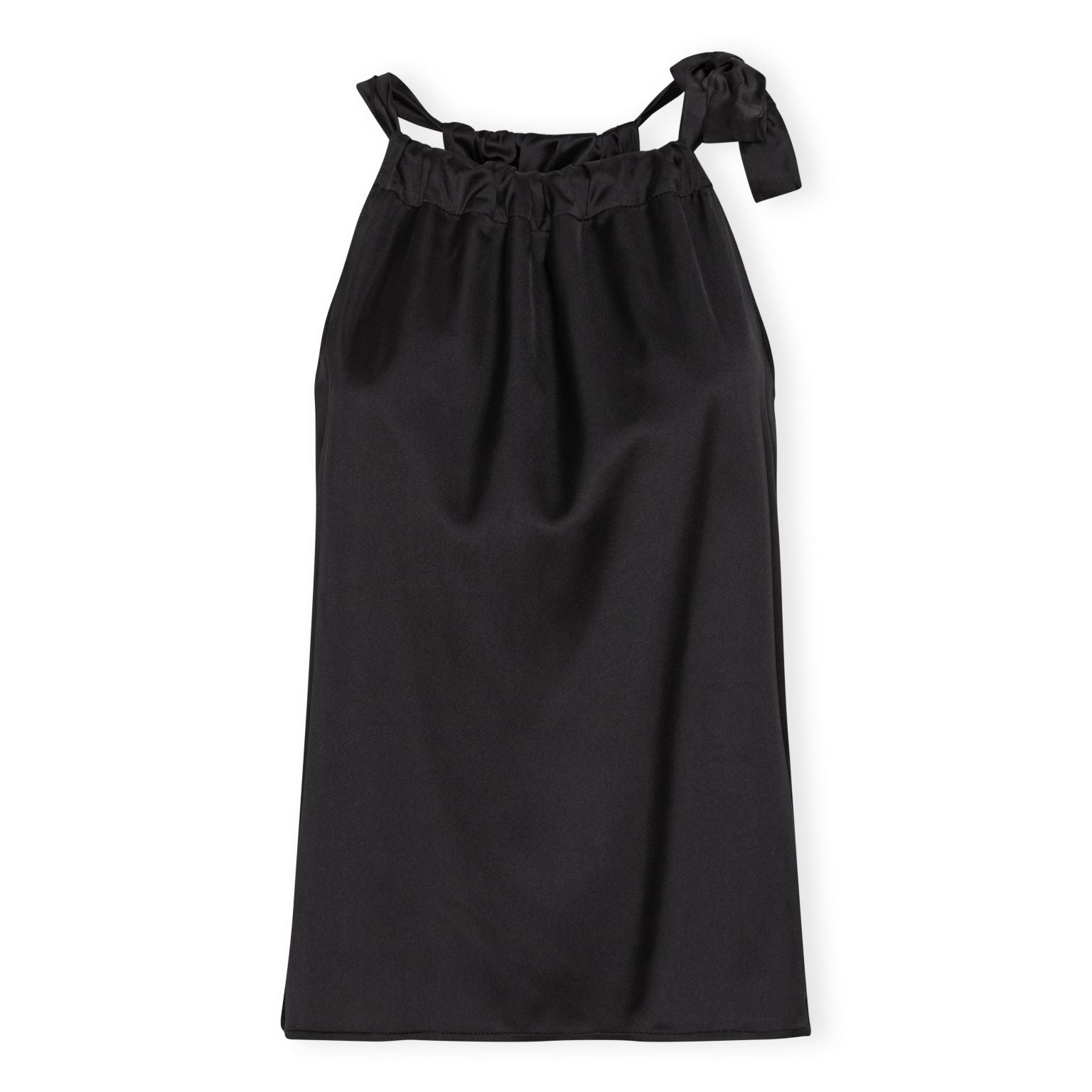 Sort satin top