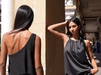 Sort satin top video