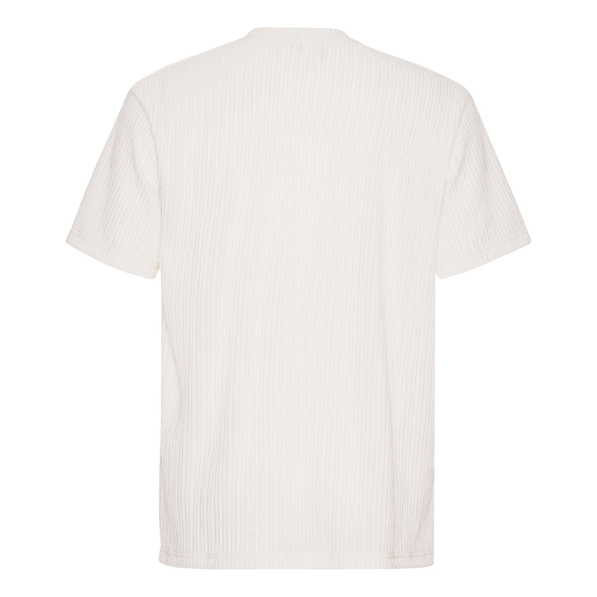 Offwhite crepe T-shirt bagside