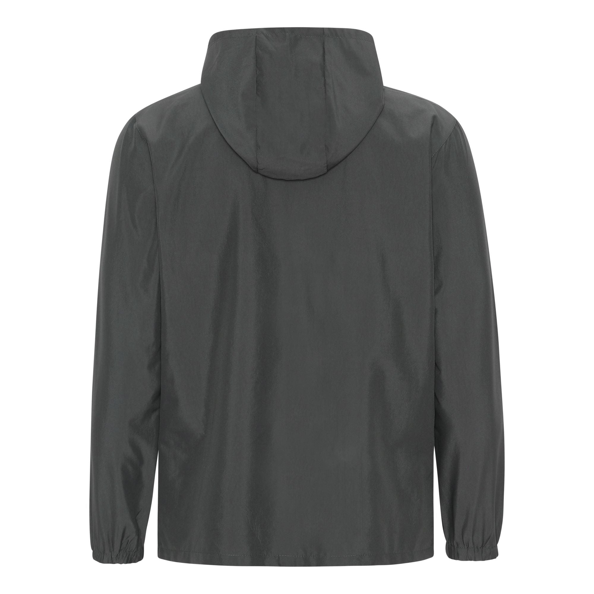Mørkegrå anorak bagside
