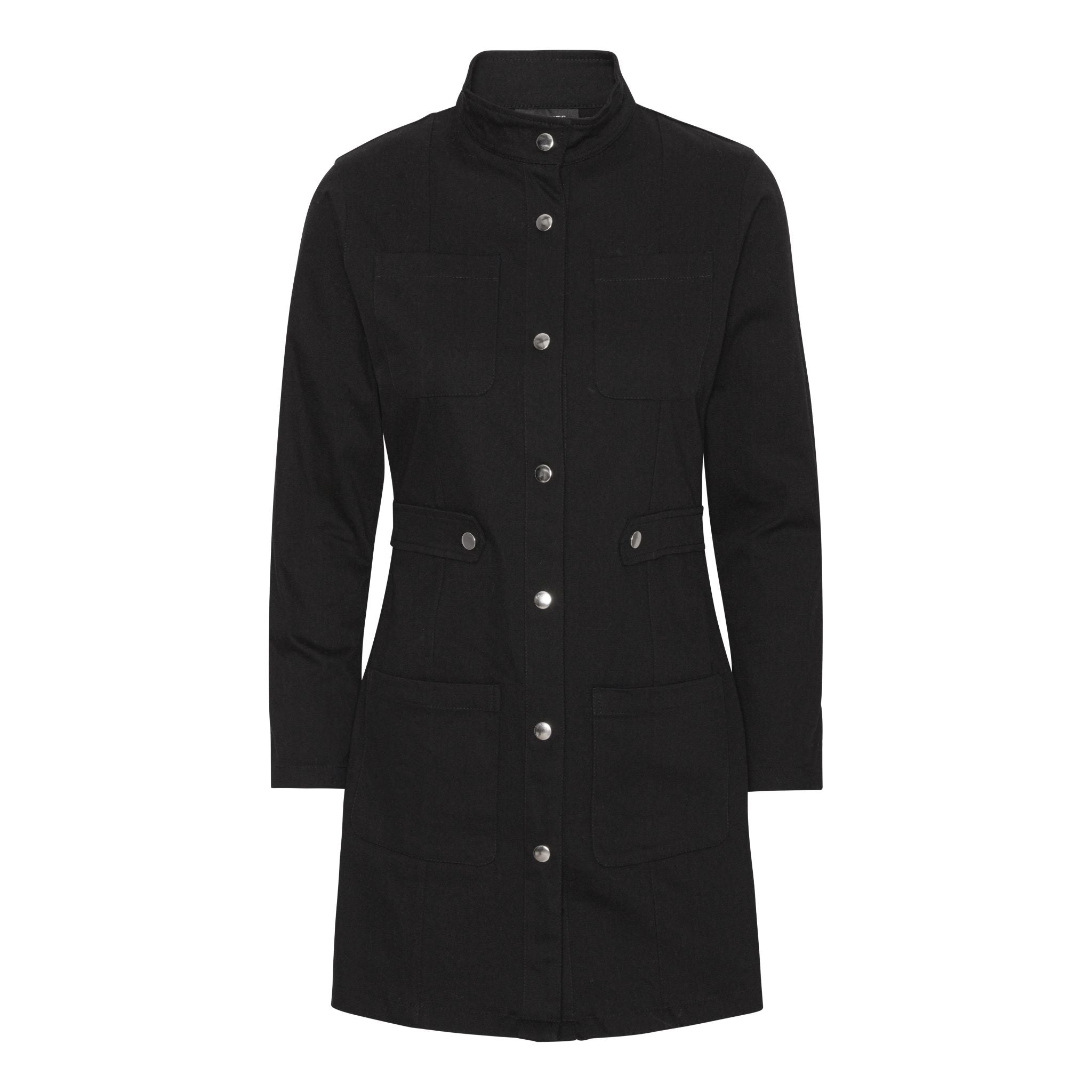 Sort cargo kjole forside