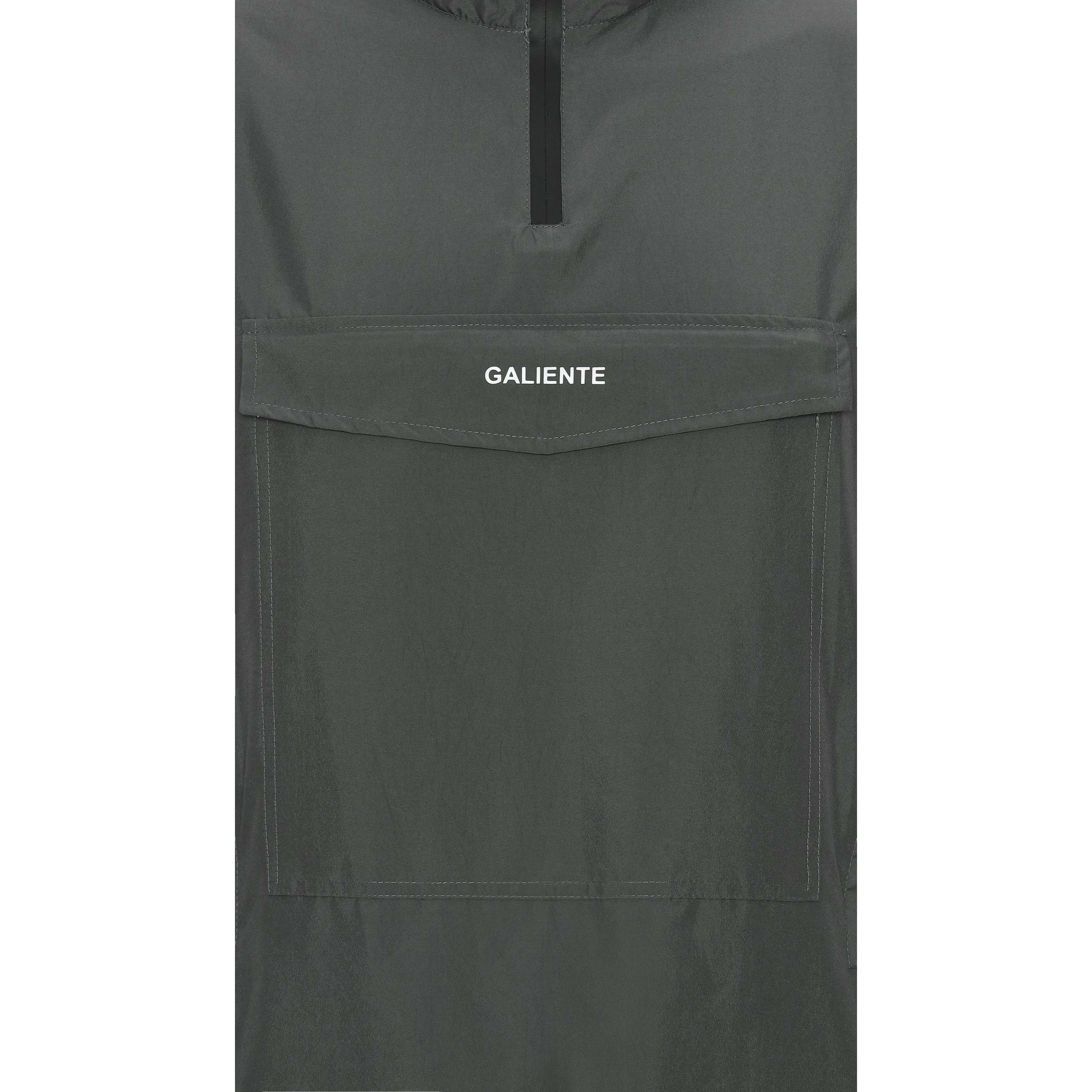 Dark gray anorak