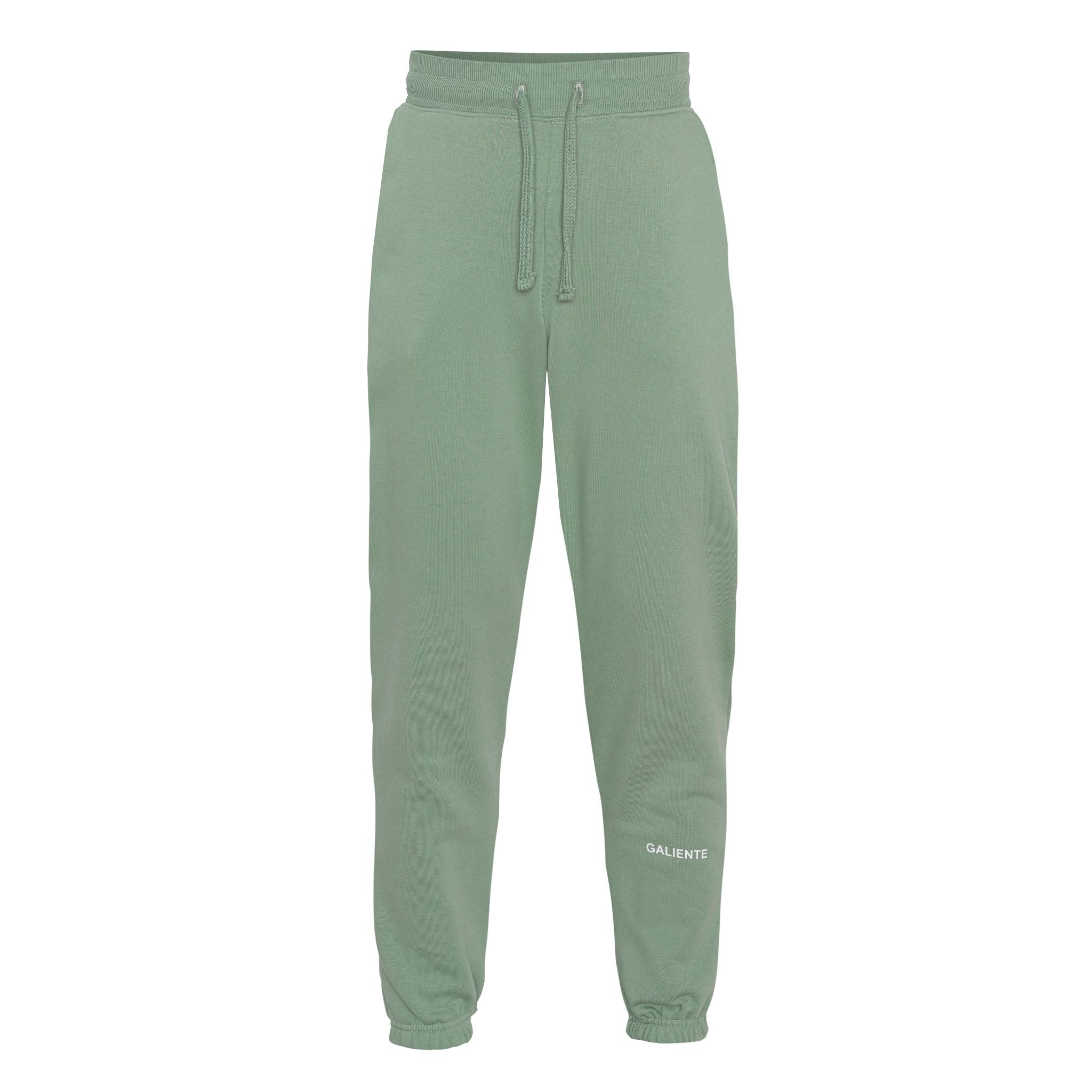 Olive green sweatpants