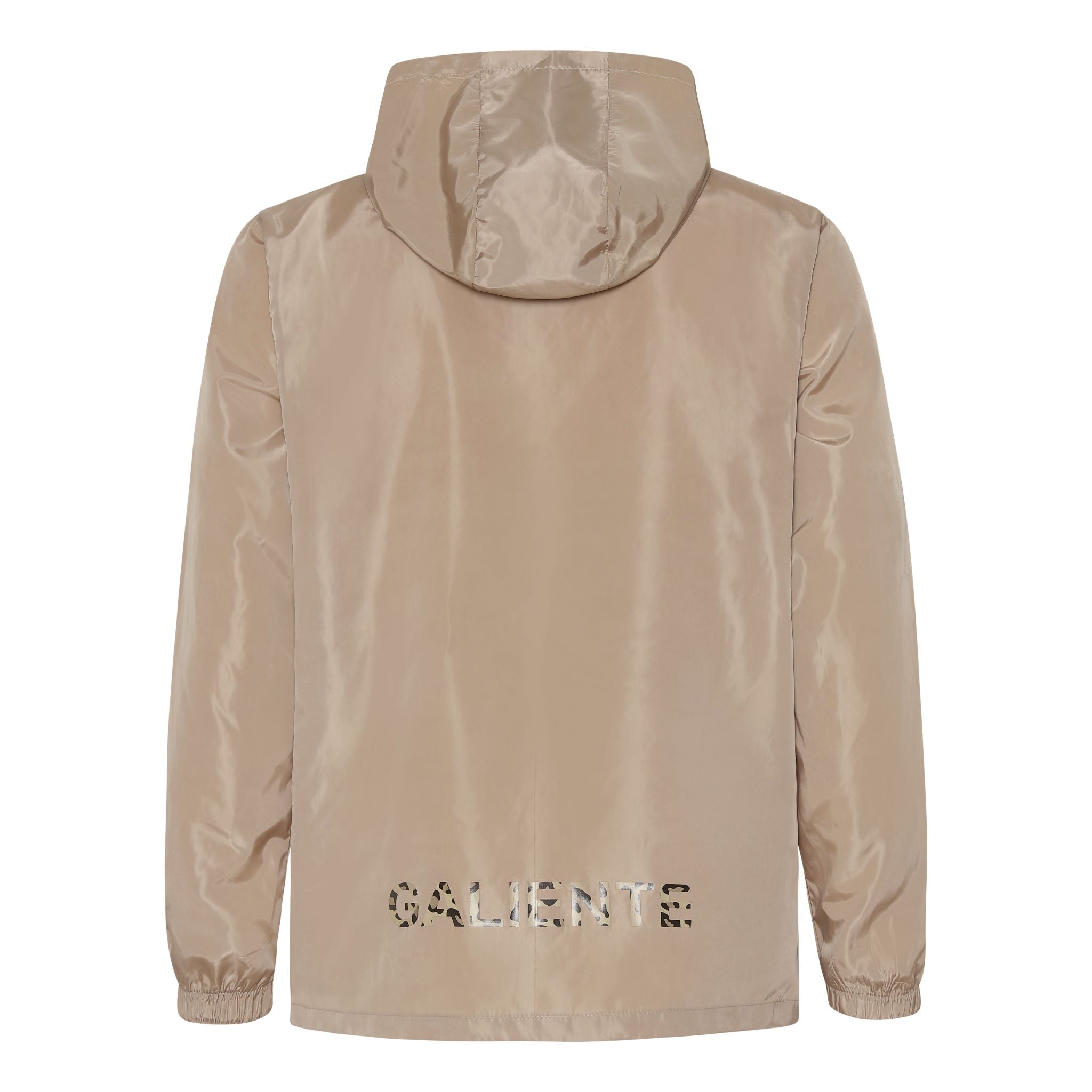 Waterproof beige anorak