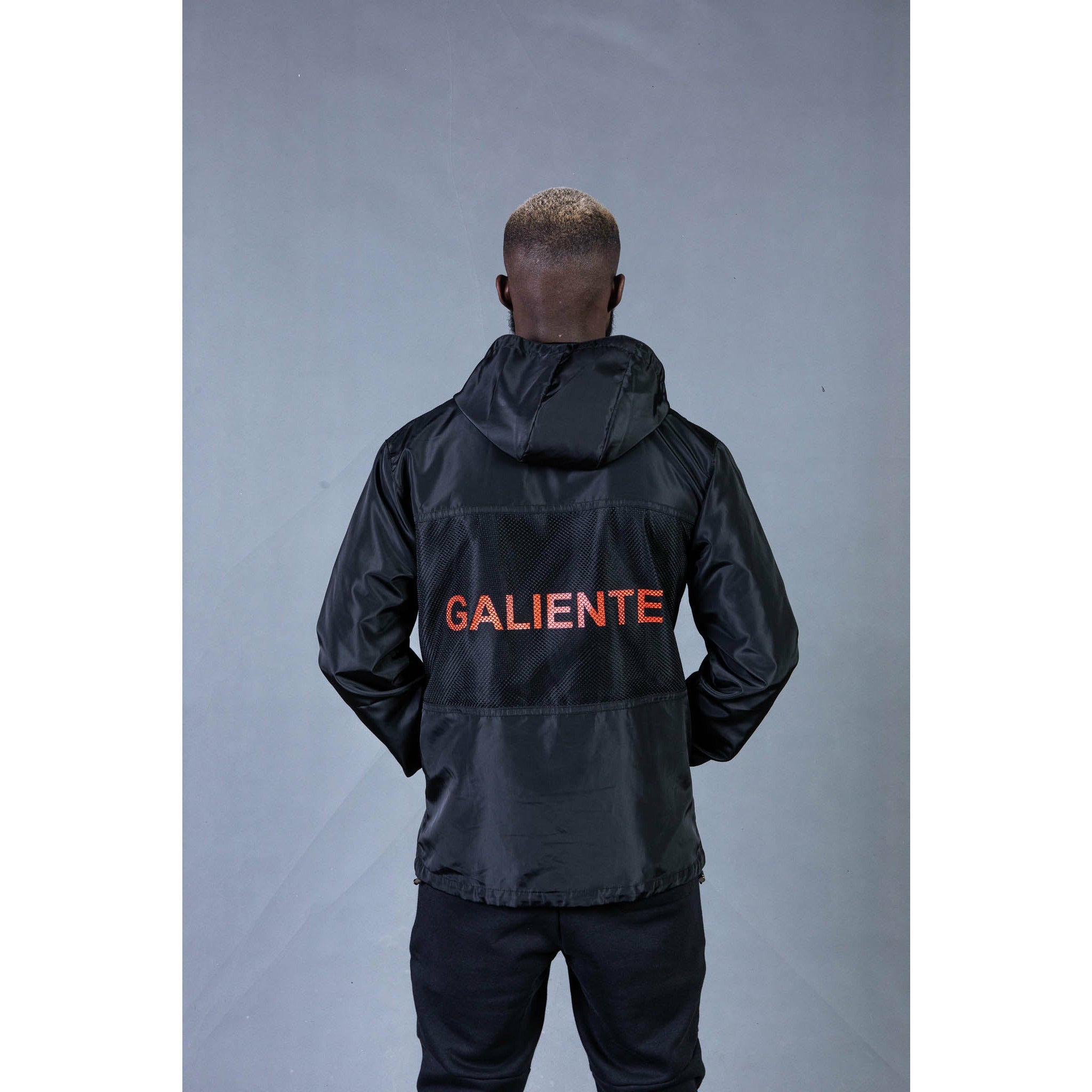 Waterproof jacket with mesh details