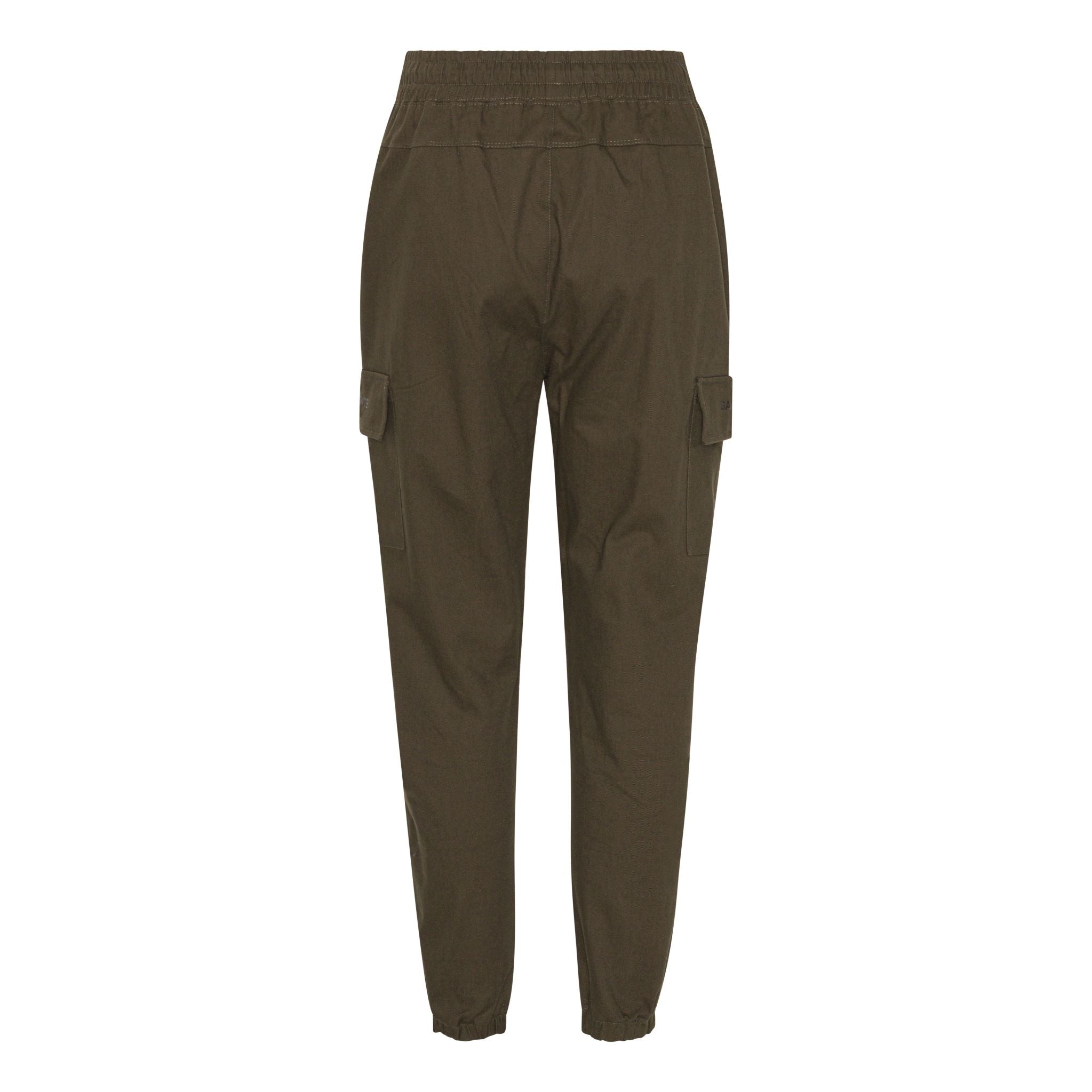 بنطلون كارجو زيتي