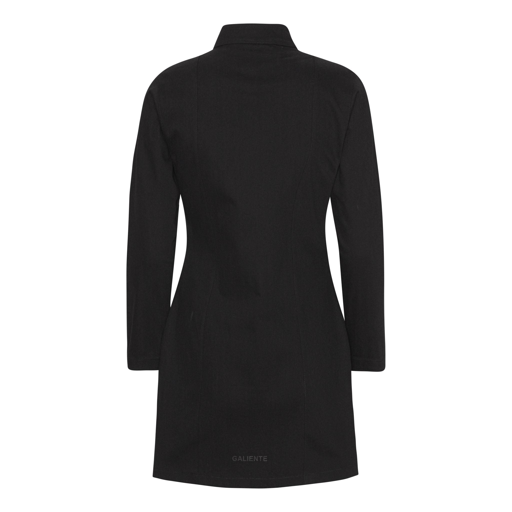 Sort cargo kjole bagside