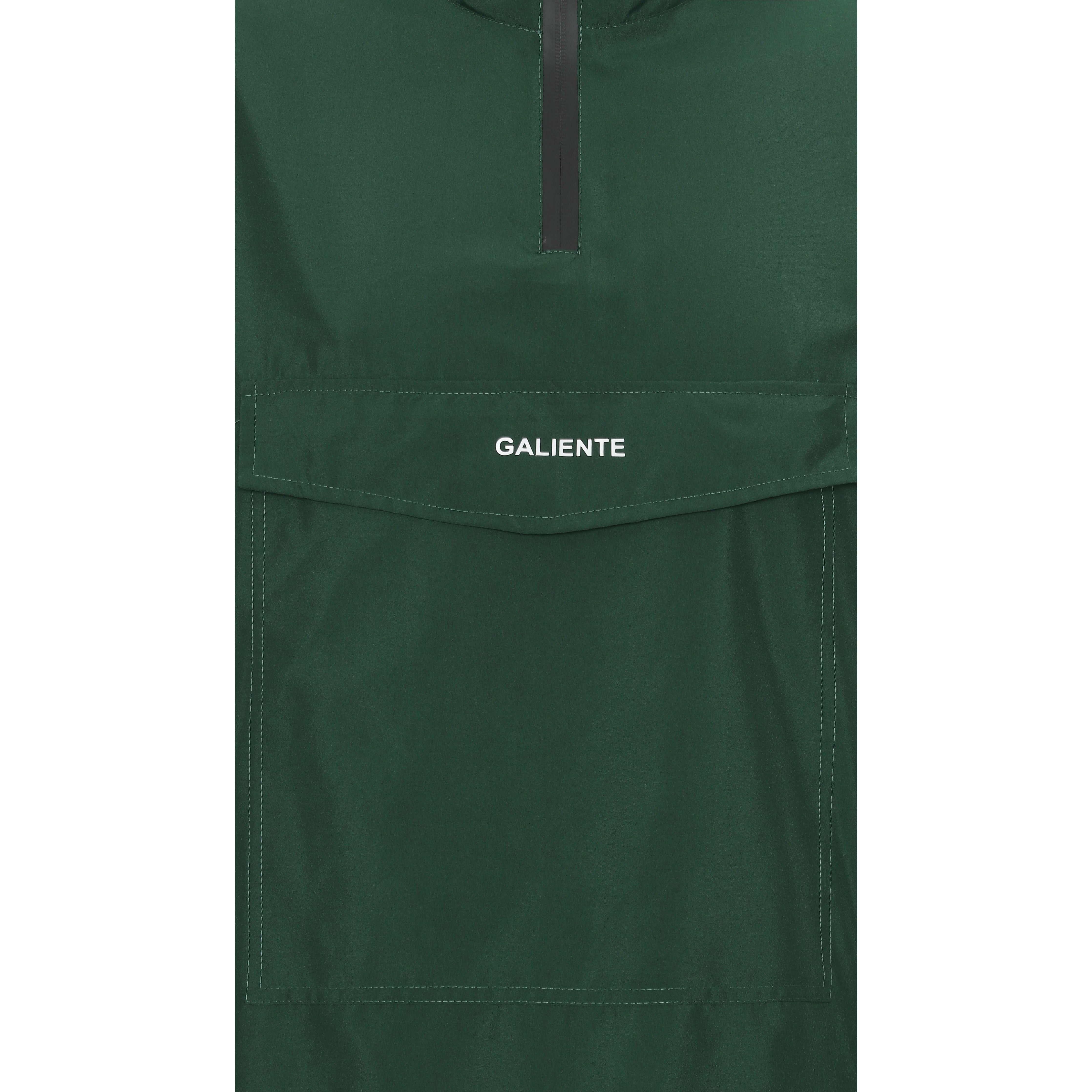 Dark green anorak