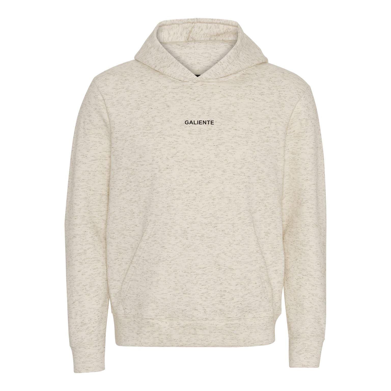 Cream melange Hoodie