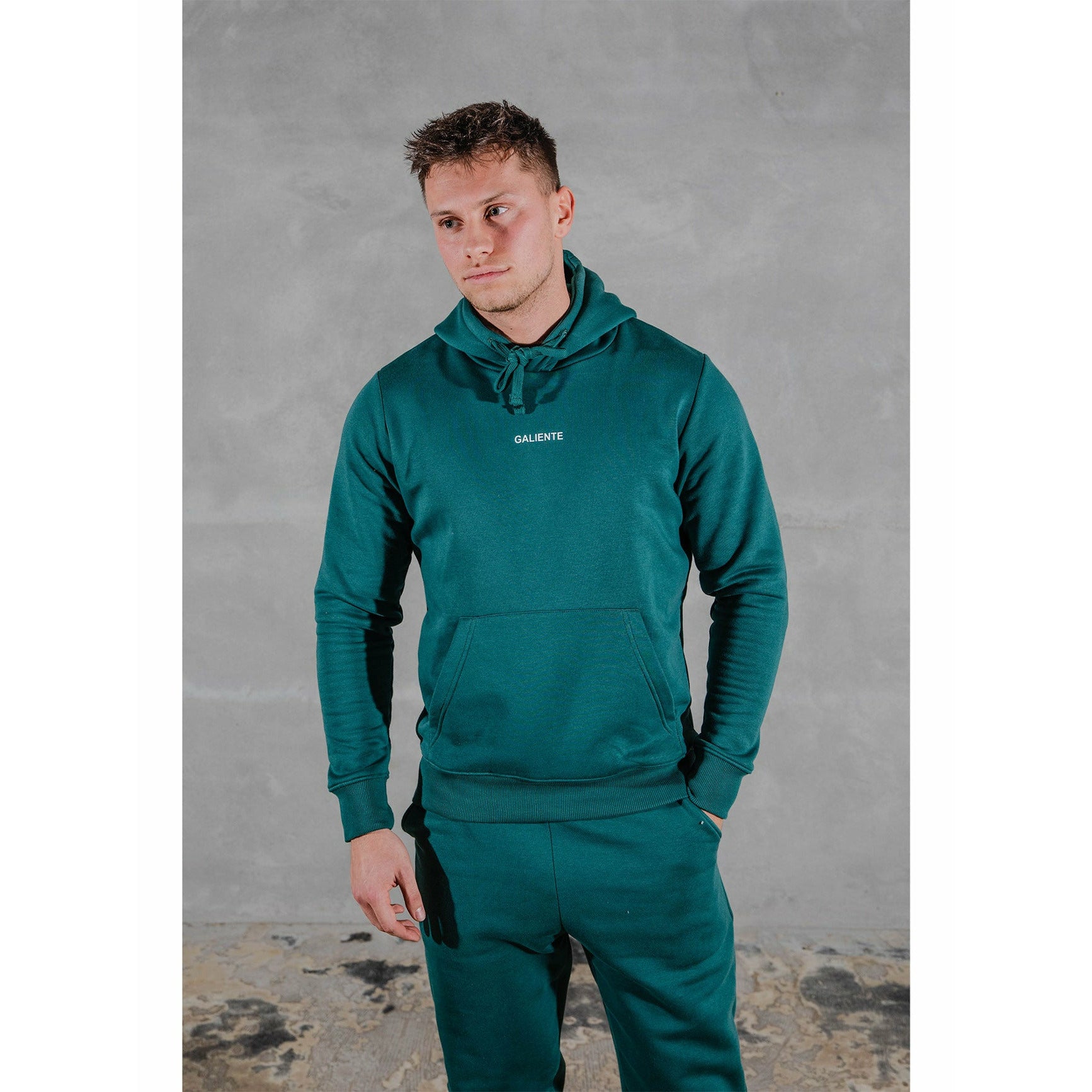 Grøn hoodie