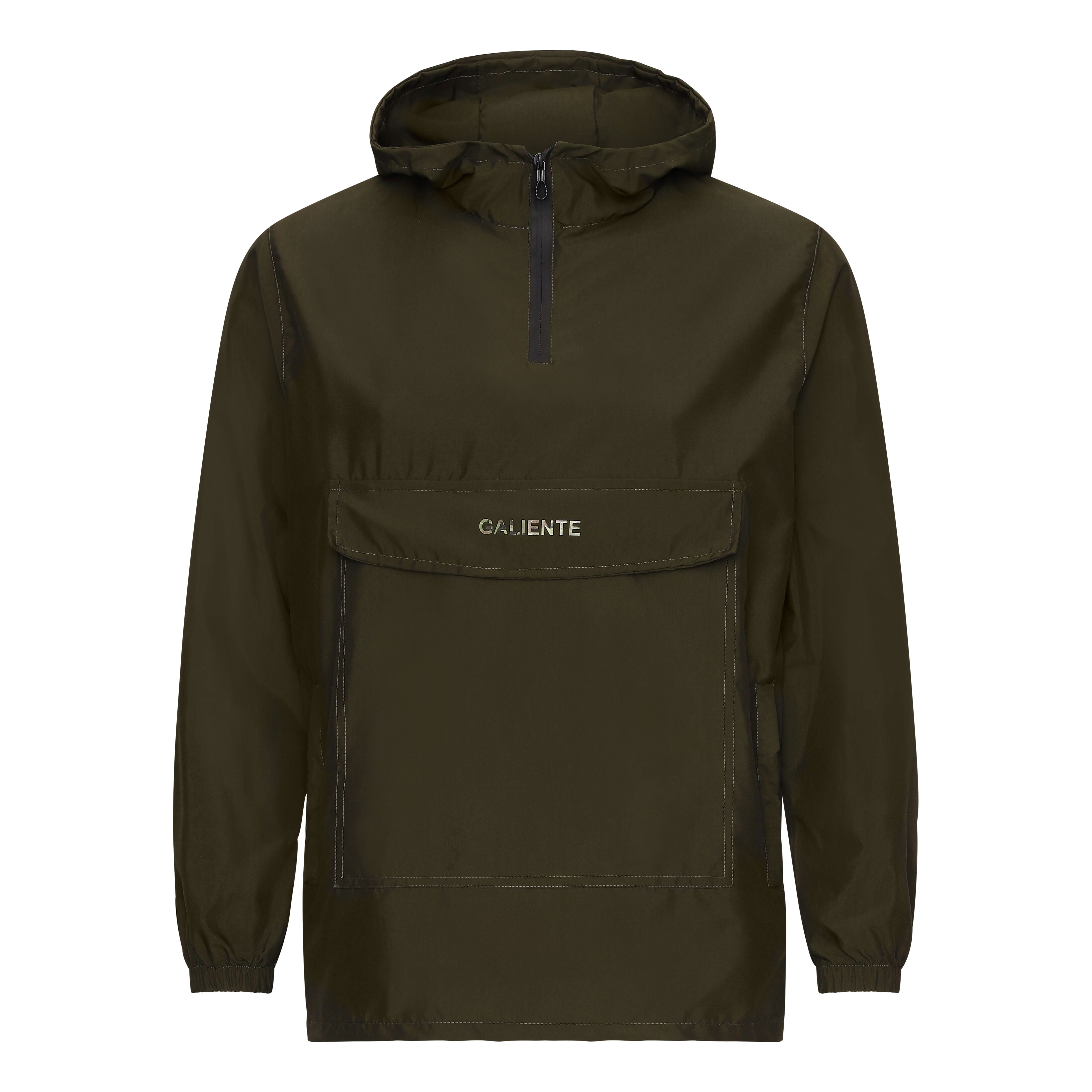 Armygrøn anorak 