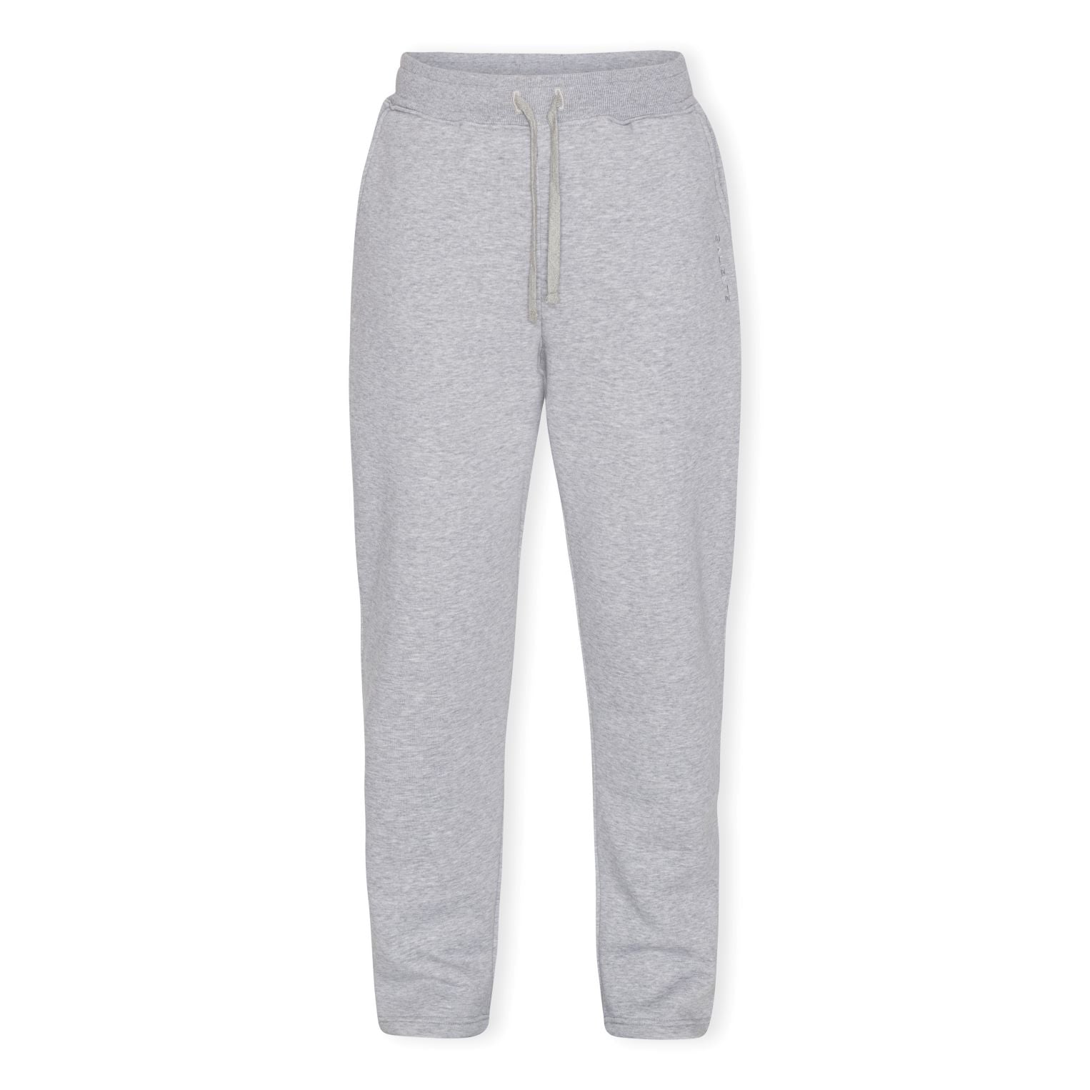 Grå melange Sweatpants med lige ben