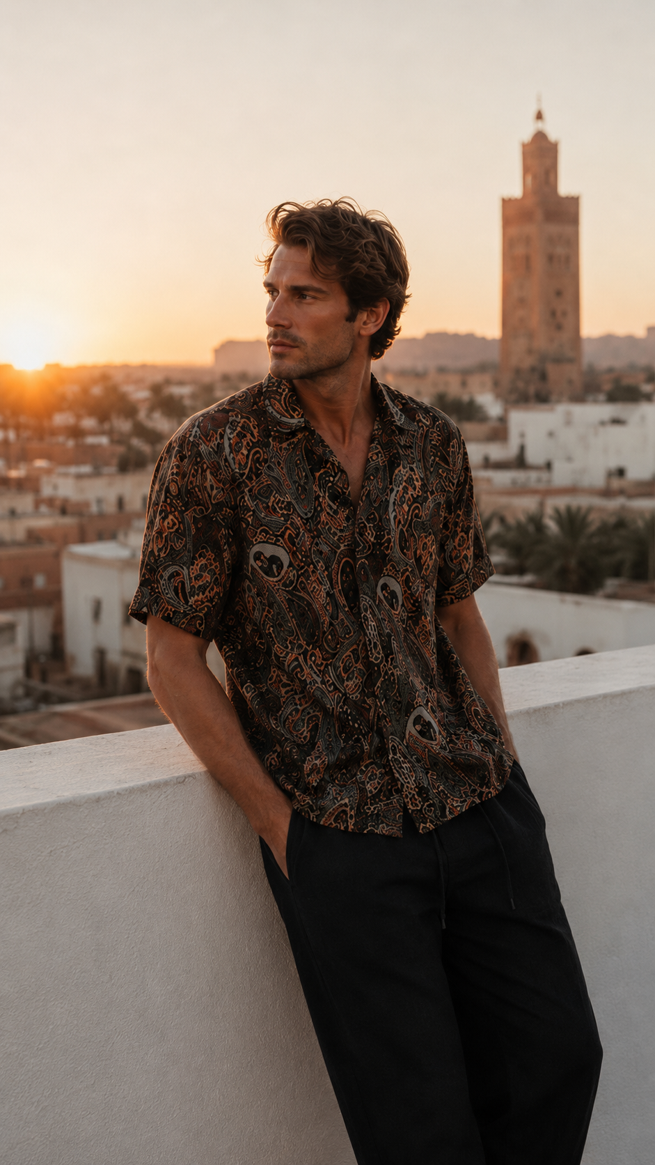 Paisley Camp Shirt