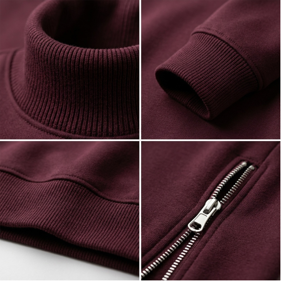 Burgundy Oversized sweatshirt