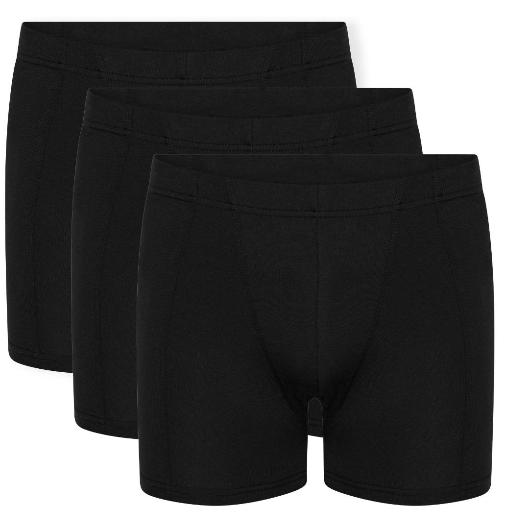 Sorte boxershorts 3 pak