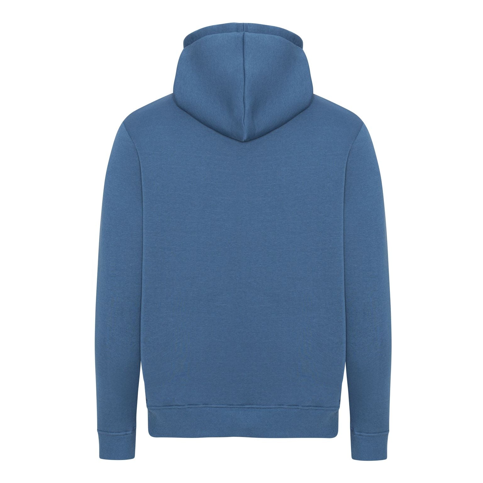 Blå hoodie
