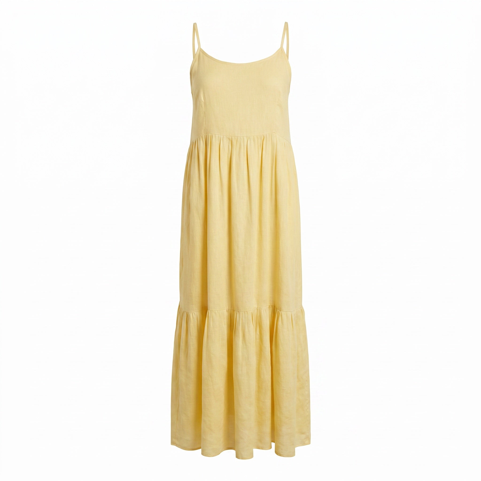 Yellow Linen dress