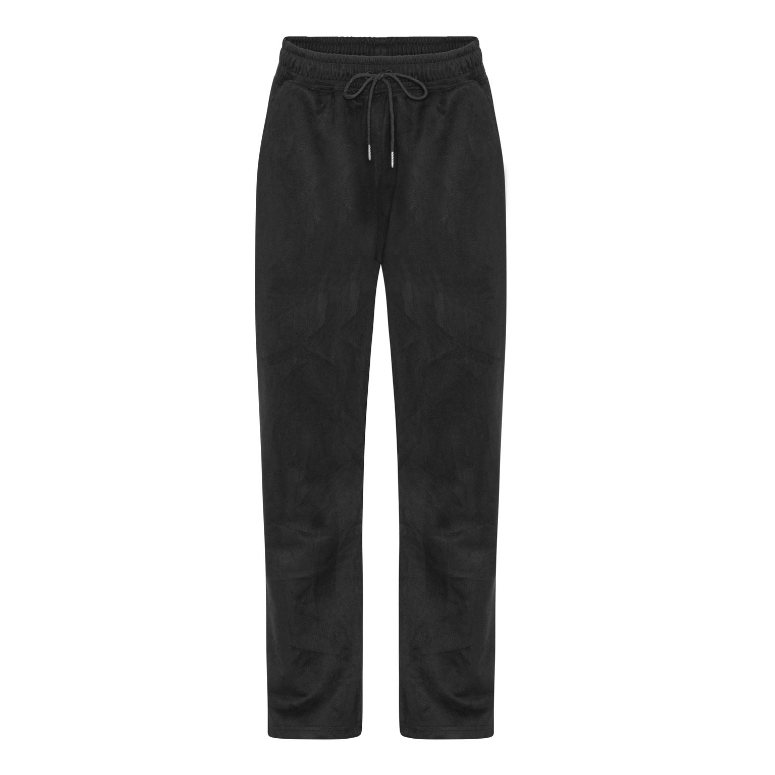 Imitation suede trousers