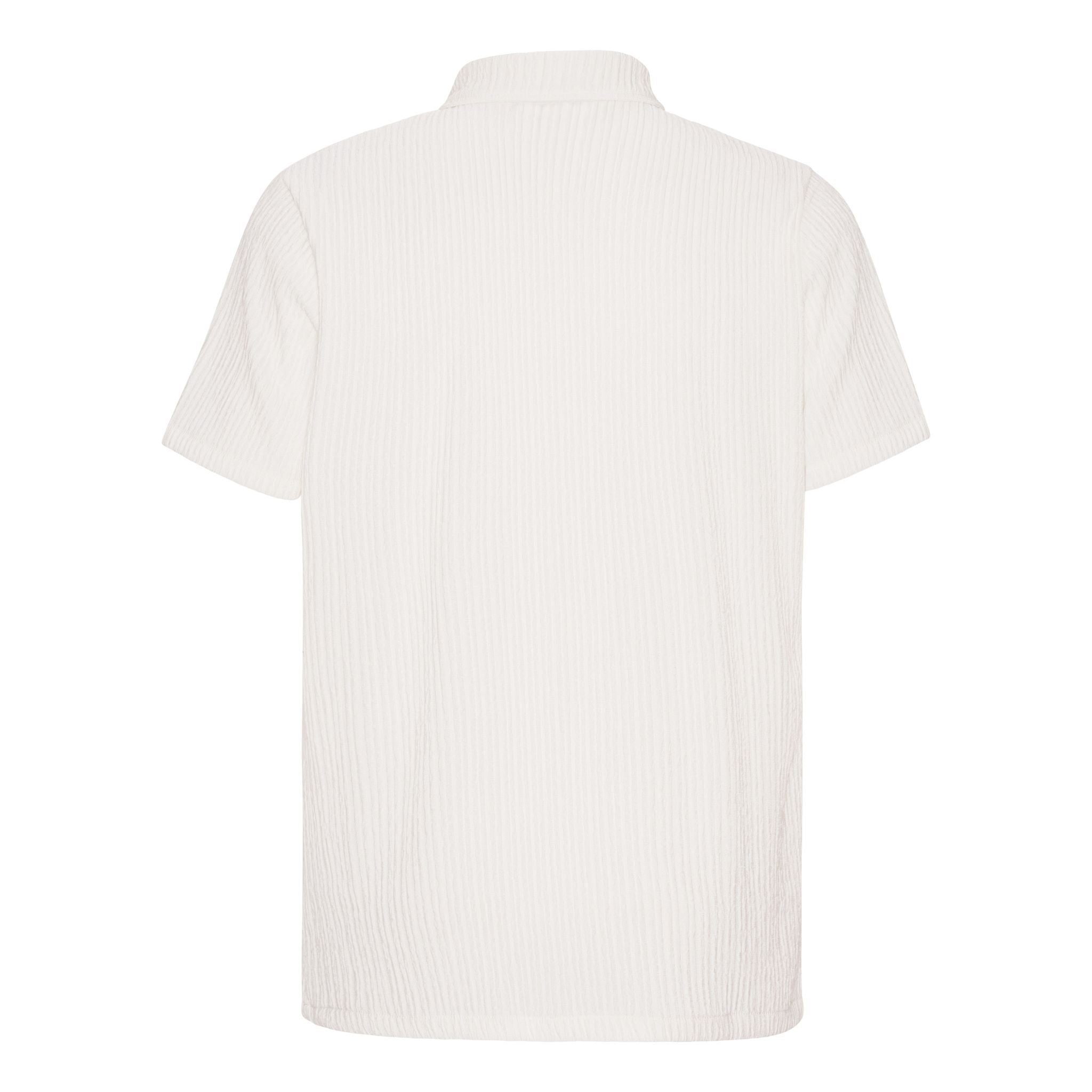 Offwhite crepeskjorte