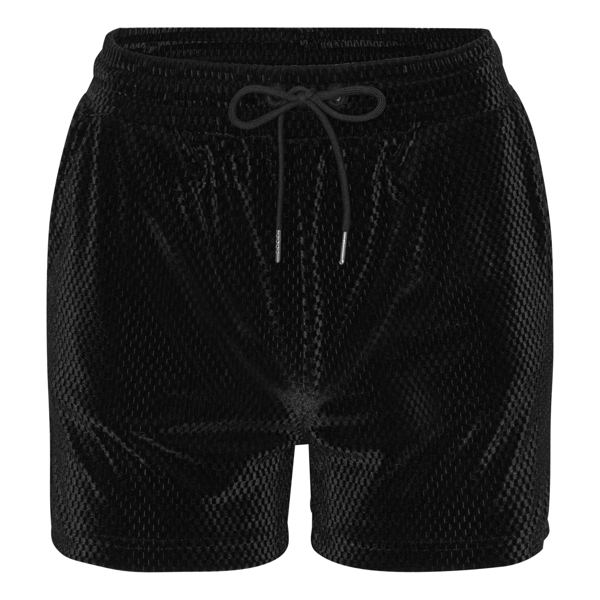 Velor patterned Shorts