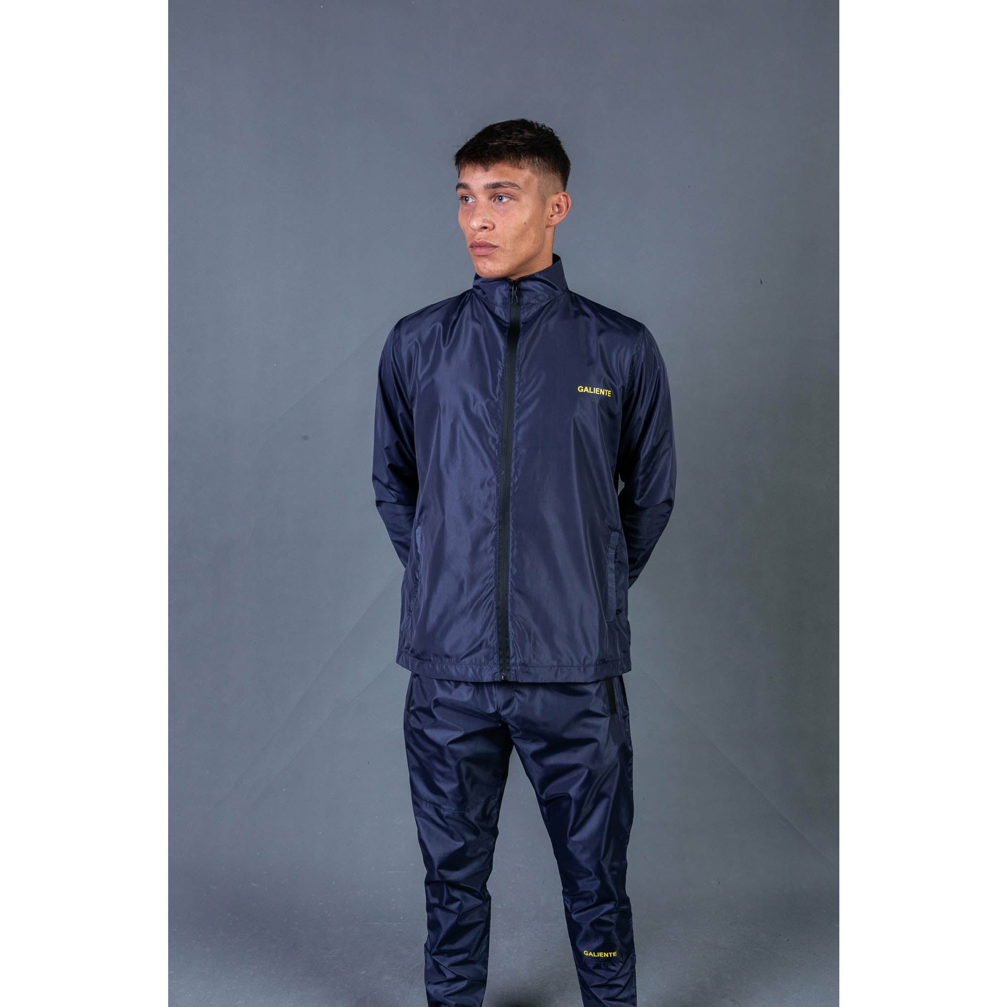 Waterproof navy blue jacket