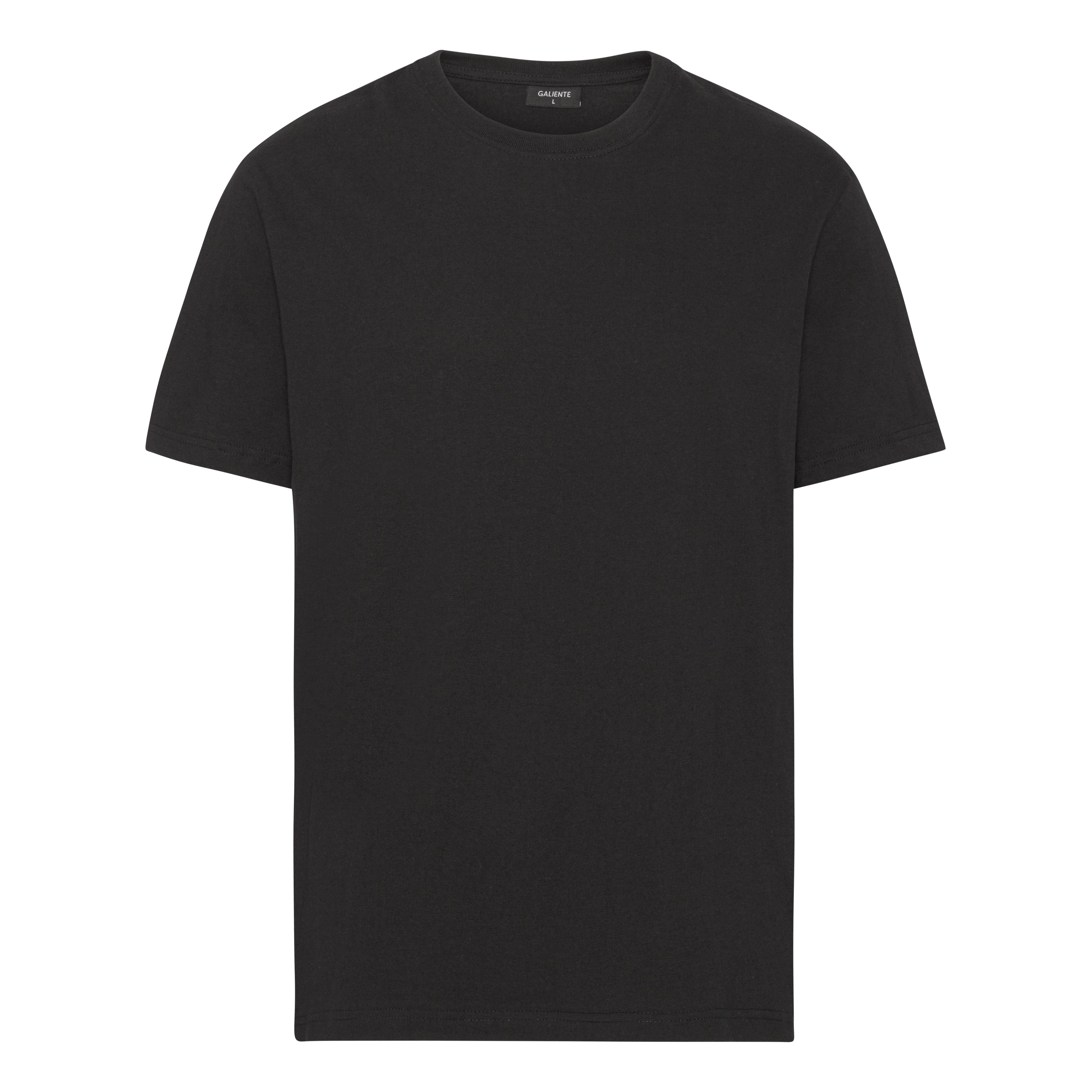 Oversize black T-shirt with glitter logo print